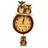 Owls Wood Clock (4.5'' x 11'')